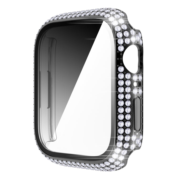 鑽石 PC + 強化玻璃錶殼，適用於 Apple Watch Series 7 41mm，7 45mm