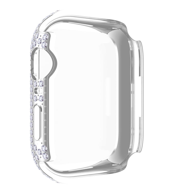 鑽石 PC + 強化玻璃錶殼，適用於 Apple Watch Series 7 41mm，7 45mm