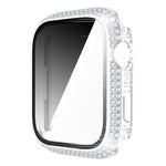 鑽石 PC + 強化玻璃錶殼，適用於 Apple Watch Series 7 41mm，7 45mm