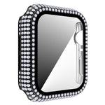 鑽石 PC + 強化玻璃錶殼，適用於 Apple Watch Series 6&SE&5&4 40mm，6&SE&5&4 44mm