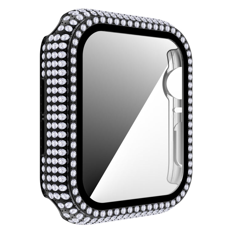 鑽石 PC + 強化玻璃錶殼，適用於 Apple Watch Series 6&SE&5&4 40mm，6&SE&5&4 44mm