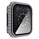 鑽石 PC + 強化玻璃錶殼，適用於 Apple Watch Series 6&SE&5&4 40mm，6&SE&5&4 44mm