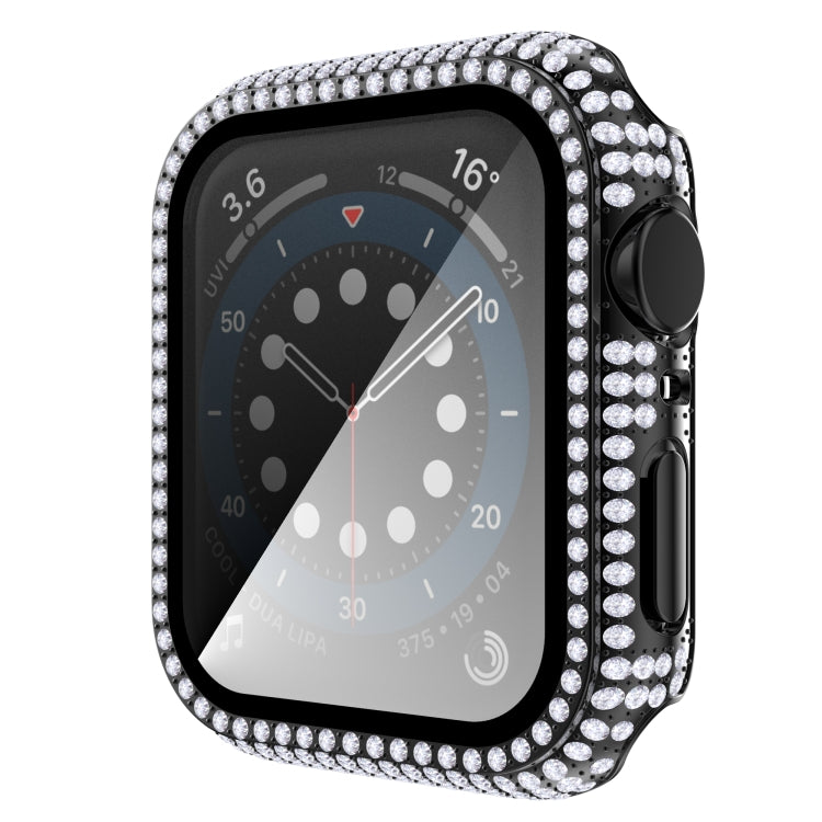 鑽石 PC + 強化玻璃錶殼，適用於 Apple Watch Series 6&SE&5&4 40mm，6&SE&5&4 44mm