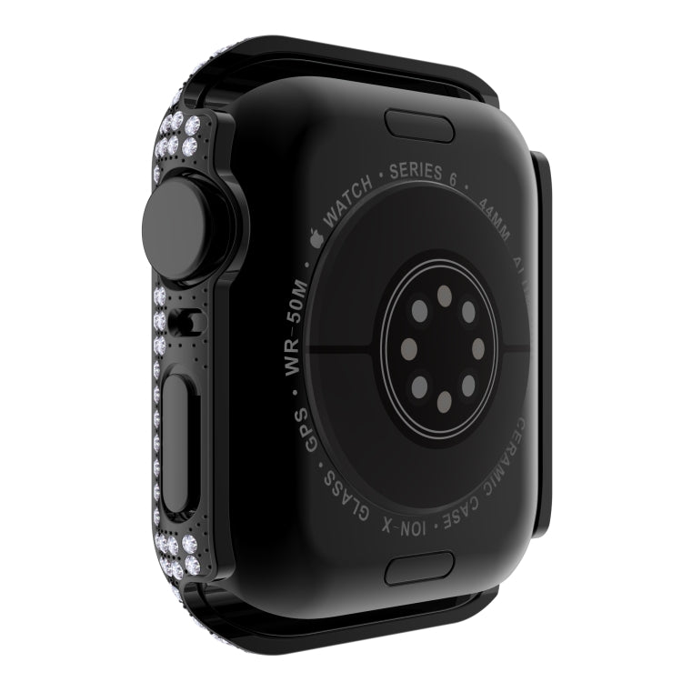 鑽石 PC + 強化玻璃錶殼，適用於 Apple Watch Series 6&SE&5&4 40mm，6&SE&5&4 44mm