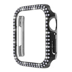 雙排鑽石 PC 錶殼，適用於 Apple Watch Series，7 41mm，7 45mm