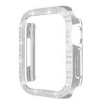 雙排鑽石 PC 錶殼，適用於 Apple Watch Series，7 41mm，7 45mm