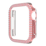 雙排鑽石 PC 錶殼，適用於 Apple Watch Series，7 41mm，7 45mm