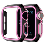 雙色電鍍 PC 錶殼，適用於 Apple Watch Series 6&SE&5&4 40mm，6&SE&5&4 44mm