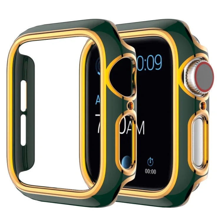 雙色電鍍 PC 錶殼，適用於 Apple Watch Series 6&SE&5&4 40mm，6&SE&5&4 44mm