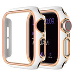 雙色電鍍 PC 錶殼，適用於 Apple Watch Series 6&SE&5&4 40mm，6&SE&5&4 44mm