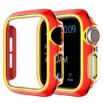 雙色電鍍 PC 錶殼，適用於 Apple Watch Series 6&SE&5&4 40mm，6&SE&5&4 44mm