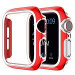 雙色電鍍 PC 錶殼，適用於 Apple Watch Series 6&SE&5&4 40mm，6&SE&5&4 44mm