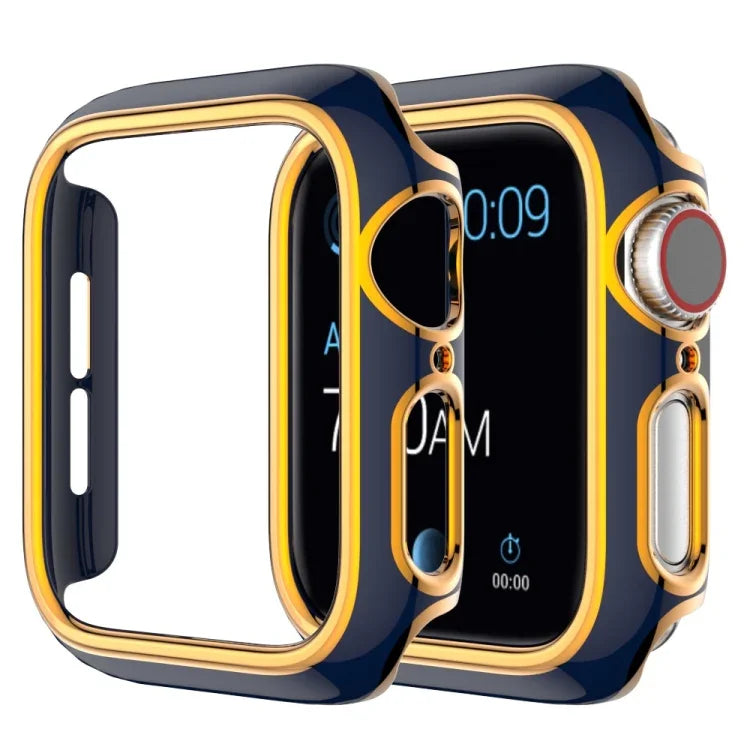 雙色電鍍 PC 錶殼，適用於 Apple Watch Series 6&SE&5&4 40mm，6&SE&5&4 44mm