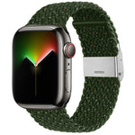尼龍編織錶帶，適用於Apple Watch Series，7 41mm / 6&SE&5&4 40mm / 3&2&1 38mm，7 45mm / 6&SE&5&4 44mm / 3&2&1 42mm