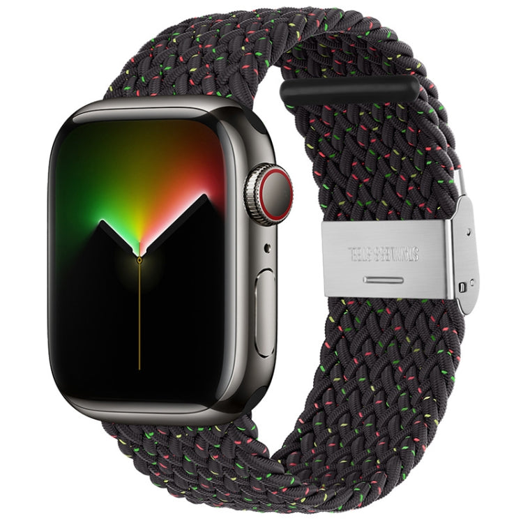 尼龍編織錶帶，適用於Apple Watch Series，7 41mm / 6&SE&5&4 40mm / 3&2&1 38mm，7 45mm / 6&SE&5&4 44mm / 3&2&1 42mm