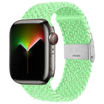 尼龍編織錶帶，適用於Apple Watch Series，7 41mm / 6&SE&5&4 40mm / 3&2&1 38mm，7 45mm / 6&SE&5&4 44mm / 3&2&1 42mm