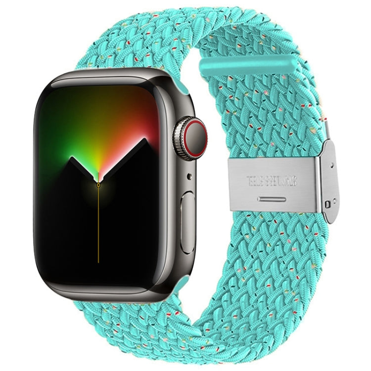 尼龍編織錶帶，適用於Apple Watch Series，7 41mm / 6&SE&5&4 40mm / 3&2&1 38mm，7 45mm / 6&SE&5&4 44mm / 3&2&1 42mm