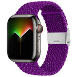 尼龍編織錶帶，適用於Apple Watch Series，7 41mm / 6&SE&5&4 40mm / 3&2&1 38mm，7 45mm / 6&SE&5&4 44mm / 3&2&1 42mm