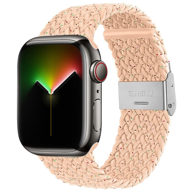 尼龍編織錶帶，適用於Apple Watch Series，7 41mm / 6&SE&5&4 40mm / 3&2&1 38mm，7 45mm / 6&SE&5&4 44mm / 3&2&1 42mm