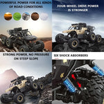 4WD 超大合金六輪車遙控車，（黑色），（金色）