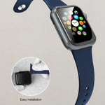 Mutural 液態矽膠錶帶，適用於 Apple Watch Series 7 41mm / 6 & SE & 5 & 4 40mm / 3 & 2 & 1 38mm，適用於 Apple Watch Ultra 49mm / Series 8&7 45mm / SE 2&6&SE&5&4 44mm / 3&2&1 42mm