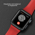 Mutural 液態矽膠錶帶，適用於 Apple Watch Series 7 41mm / 6 & SE & 5 & 4 40mm / 3 & 2 & 1 38mm，適用於 Apple Watch Ultra 49mm / Series 8&7 45mm / SE 2&6&SE&5&4 44mm / 3&2&1 42mm