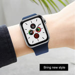 Mutural 液態矽膠錶帶，適用於 Apple Watch Series 7 41mm / 6 & SE & 5 & 4 40mm / 3 & 2 & 1 38mm，適用於 Apple Watch Ultra 49mm / Series 8&7 45mm / SE 2&6&SE&5&4 44mm / 3&2&1 42mm