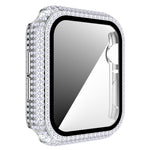 鑽石 PC + 強化玻璃錶殼，適用於 Apple Watch Series，3&2&1 38mm，3&2&1 42mm