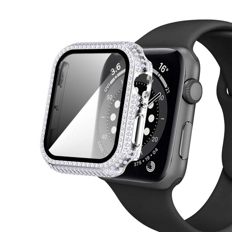 鑽石 PC + 強化玻璃錶殼，適用於 Apple Watch Series，3&2&1 38mm，3&2&1 42mm