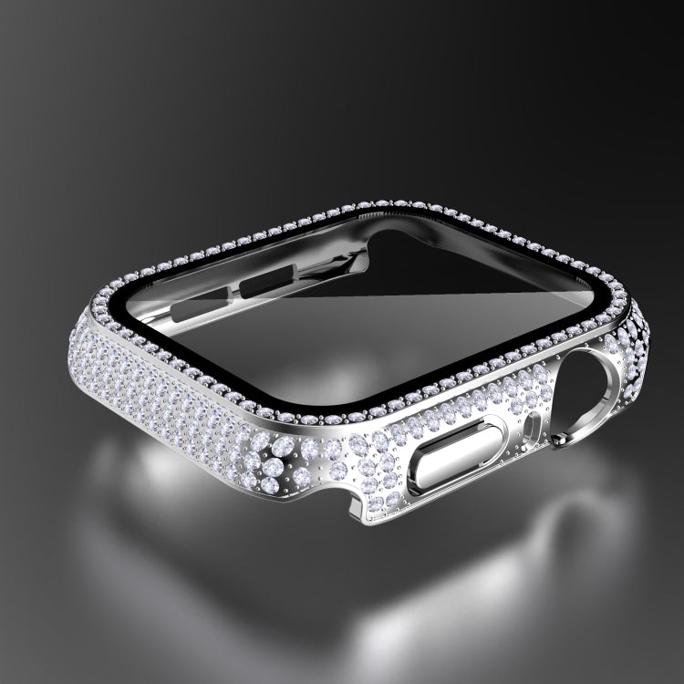 鑽石 PC + 強化玻璃錶殼，適用於 Apple Watch Series，3&2&1 38mm，3&2&1 42mm