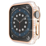 鏤空鑽石 PC 錶殼，適用於 Apple Watch Series，3&2&1 38mm，3&2&1 42mm