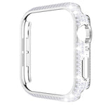 鏤空鑽石 PC 錶殼，適用於 Apple Watch Series，3&2&1 38mm，3&2&1 42mm