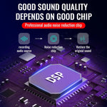 Q66 心形吊墜智能高清降噪語音控制錄音筆，4GB，8GB，16GB，32GB，64GB