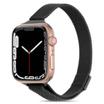 米蘭小腰圍錶帶，適用於 Apple Watch Series，7 41mm / 6&SE&5&4 40mm / 3&2&1 38mm，7 45mm / 6&SE&5&4 44mm / 3&2&1 42mm