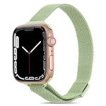 米蘭小腰圍錶帶，適用於 Apple Watch Series，7 41mm / 6&SE&5&4 40mm / 3&2&1 38mm，7 45mm / 6&SE&5&4 44mm / 3&2&1 42mm