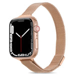 米蘭小腰圍錶帶，適用於 Apple Watch Series，7 41mm / 6&SE&5&4 40mm / 3&2&1 38mm，7 45mm / 6&SE&5&4 44mm / 3&2&1 42mm