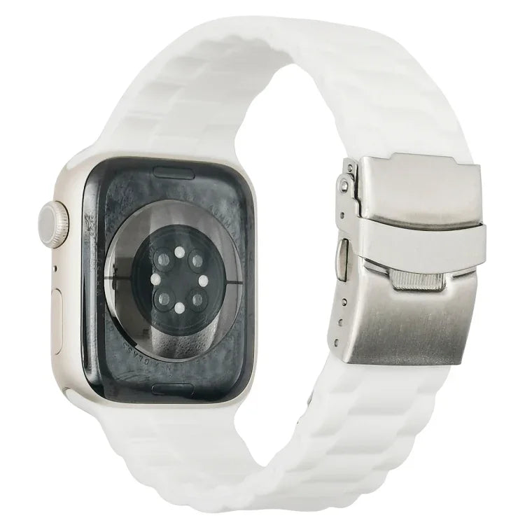三珠錶帶，適用於Apple Watch Series，7 41mm / 6&SE&5&4 40mm / 3&2&1 38mm，7 45mm / 6&SE&5&4 44mm / 3&2&1 42mm