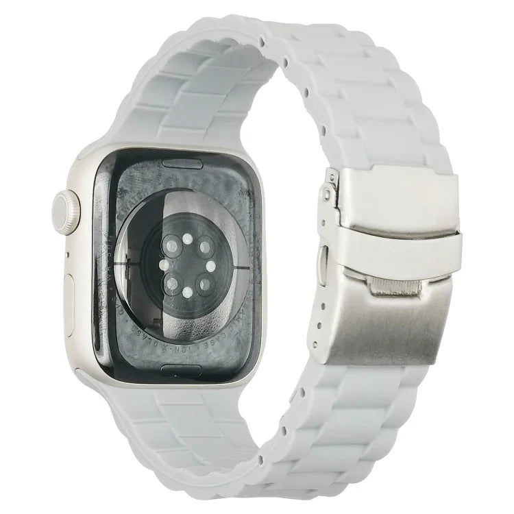三珠錶帶，適用於Apple Watch Series，7 41mm / 6&SE&5&4 40mm / 3&2&1 38mm，7 45mm / 6&SE&5&4 44mm / 3&2&1 42mm