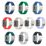 三珠錶帶，適用於Apple Watch Series，7 41mm / 6&SE&5&4 40mm / 3&2&1 38mm，7 45mm / 6&SE&5&4 44mm / 3&2&1 42mm