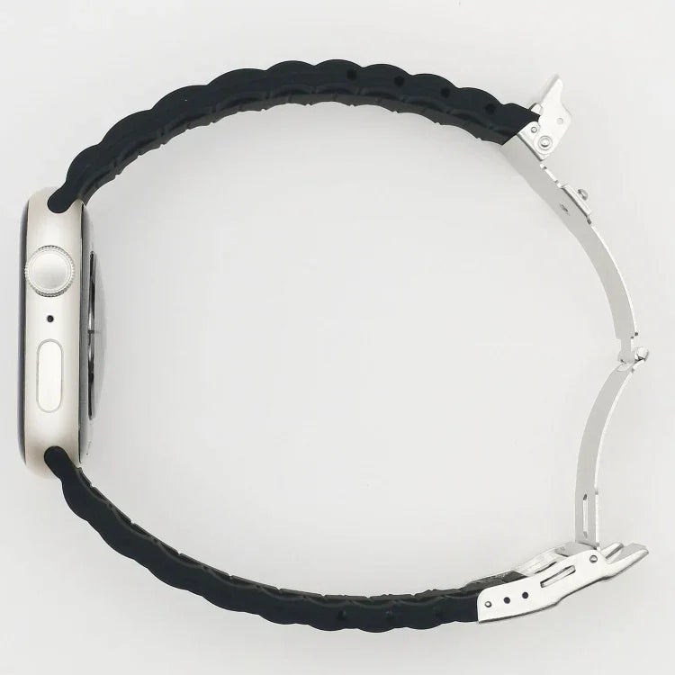 三珠錶帶，適用於Apple Watch Series，7 41mm / 6&SE&5&4 40mm / 3&2&1 38mm，7 45mm / 6&SE&5&4 44mm / 3&2&1 42mm