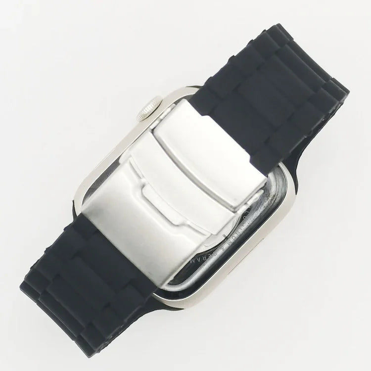 三珠錶帶，適用於Apple Watch Series，7 41mm / 6&SE&5&4 40mm / 3&2&1 38mm，7 45mm / 6&SE&5&4 44mm / 3&2&1 42mm