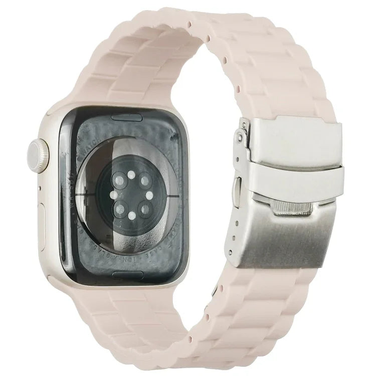 三珠錶帶，適用於Apple Watch Series，7 41mm / 6&SE&5&4 40mm / 3&2&1 38mm，7 45mm / 6&SE&5&4 44mm / 3&2&1 42mm