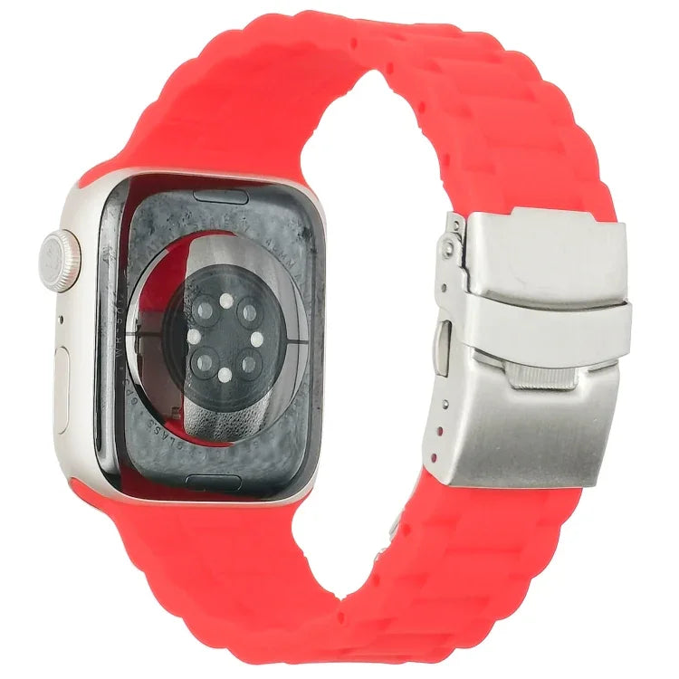 三珠錶帶，適用於Apple Watch Series，7 41mm / 6&SE&5&4 40mm / 3&2&1 38mm，7 45mm / 6&SE&5&4 44mm / 3&2&1 42mm