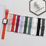 線條矽膠錶帶，適用於Apple Watch Series，7 41mm / 6&SE&5&4 40mm / 3&2&1 38mm，7 45mm / 6&SE&5&4 44mm / 3&2&1 42mm