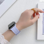 線條矽膠錶帶，適用於Apple Watch Series，7 41mm / 6&SE&5&4 40mm / 3&2&1 38mm，7 45mm / 6&SE&5&4 44mm / 3&2&1 42mm