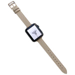素面皮革錶帶，適用於Apple Watch Series，7 41mm / 6&SE&5&4 40mm / 3&2&1 38mm，7 45mm / 6&SE&5&4 44mm / 3&2&1 42mm