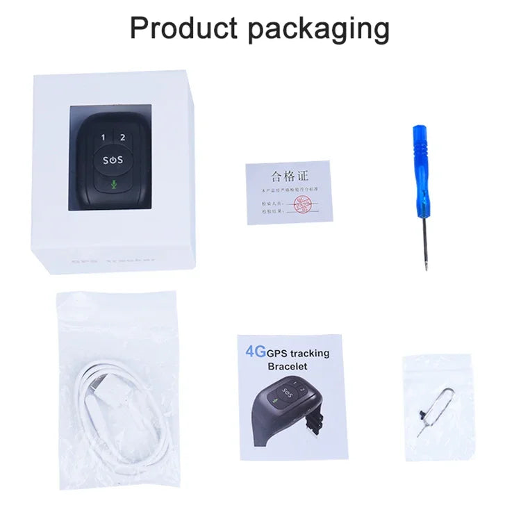 RF-V48 4G 防水防丟 GPS 定位智慧手錶，A 款錶帶，A 款錶帶，B 款錶帶