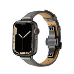 修身蝴蝶扣錶帶，適用於Apple Watch Series，7 41mm / 6&SE&5&4 40mm / 3&2&1 38mm