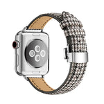 修身蝴蝶扣錶帶，適用於Apple Watch Series，7 41mm / 6&SE&5&4 40mm / 3&2&1 38mm