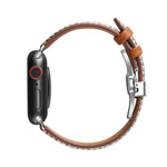 修身蝴蝶扣錶帶，適用於Apple Watch Series，7 41mm / 6&SE&5&4 40mm / 3&2&1 38mm